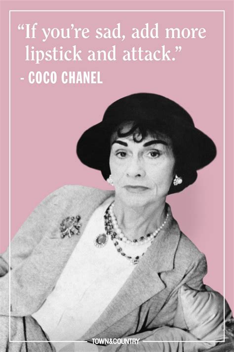 chanel catchphrase|coco chanel sayings for women.